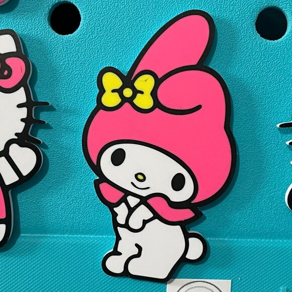 Hello Kitty Bogg Charms-Kuromi Bogg Charms-Hello Melody Bogg Charm-B STOCK! - Picture 9 of 10